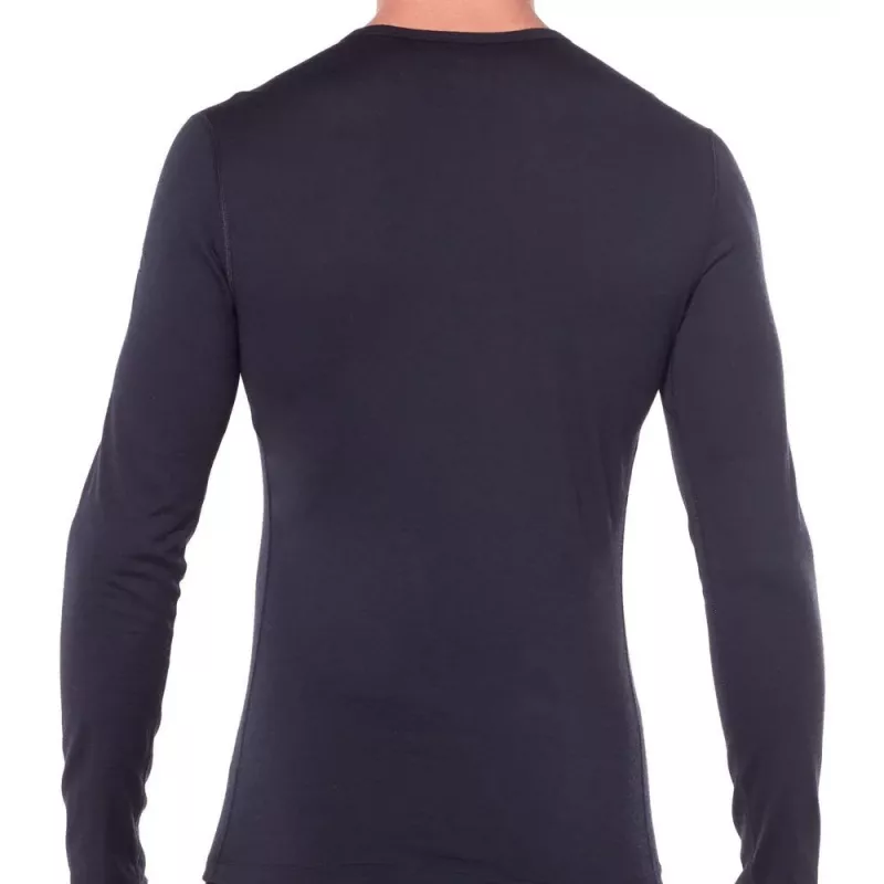 Icebreaker 200 Oasis L/S Crewe - Black