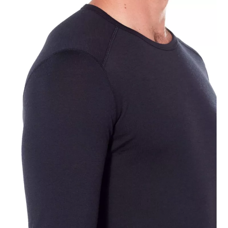 Icebreaker 200 Oasis L/S Crewe - Black (XL)