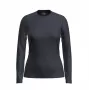 Icebreaker 200 Oasis L/S Crewe Women's Mid Layer - Midnight Navy