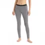 Icebreaker 200 Oasis Leggings Women's Thermal Base Layer - Gritstone Heather - XS