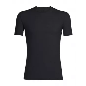 Icebreaker Anatomica S/S Crewe T-Shirt - Black/Monsoon - Size L