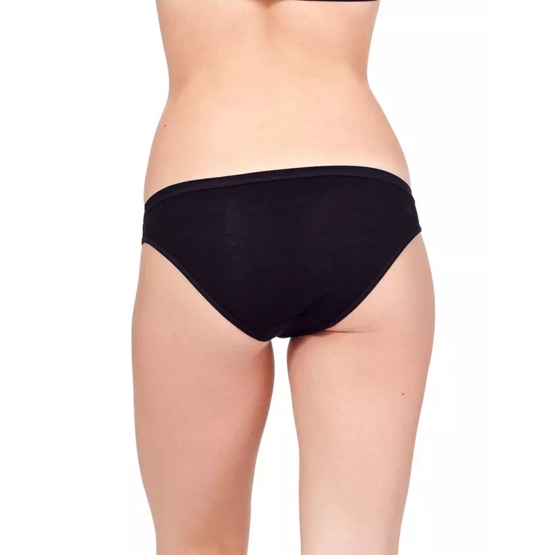Icebreaker Men's Merino Wool Bikini Briefs Black