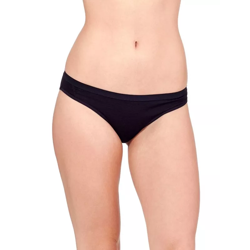 Icebreaker Men's Merino Wool Bikini Briefs Black