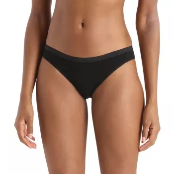 Icebreaker Men's Merino Wool Bikini Briefs Black