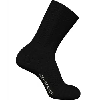 Icebreaker Merino Lifestyle Light Crew Socks Men's Black (Large)