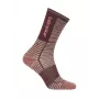Icebreaker Merino Run+ Ultralight Crew Women's Socks Java/Acid Pink