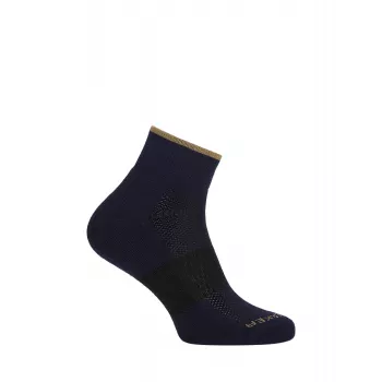 Icebreaker Multisport Light Mini Merino Men's Socks - Midnight Navy/Cumin