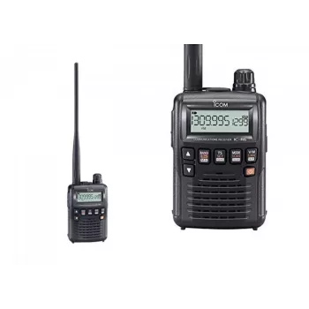 ICOM IC-R6 Wideband Handheld Receiver 0.100-1309.995 MHz AM/FM/WFM 1300 Memory Channels