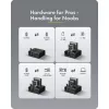 Icy Box Club Case 2925 4-Bay Docking Station – 2x M.2 NVMe & 2x 2.5/3.5 SATA HDD/SSD, USB 3.2 Gen 2 (10 Gbps)