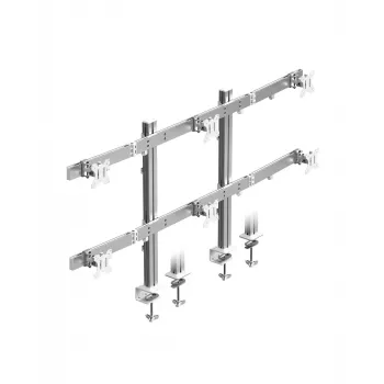ICY BOX Diamond Stand 666 Monitor Stand for 6 Monitors
