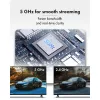 Icy Box IB-WL101 Wireless HDMI Extender Kit - USB-C to HDMI Transmitter & Receiver, Full HD 1080p, 30m Range, Black