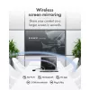 Icy Box IB-WL101 Wireless HDMI Extender Kit - USB-C to HDMI Transmitter & Receiver, Full HD 1080p, 30m Range, Black
