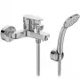 Ideal Standard BC706AA Cerafine O Bath Mixer, Chrome, Wall-Mounted, Single Lever