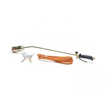 IDEALGAS Gas Roofing Burner Long 100cm Nozzle FI 60mm + Hose 3m
