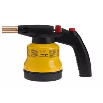 IDEALGAS Soldering Torch with Piezo Ignition, Metal Body, 1.9 kW
