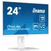 iiyama ProLite XUB2492HSU-W6 24 inch IPS Full HD 100Hz Monitor with USB Hub, 0.4ms, White