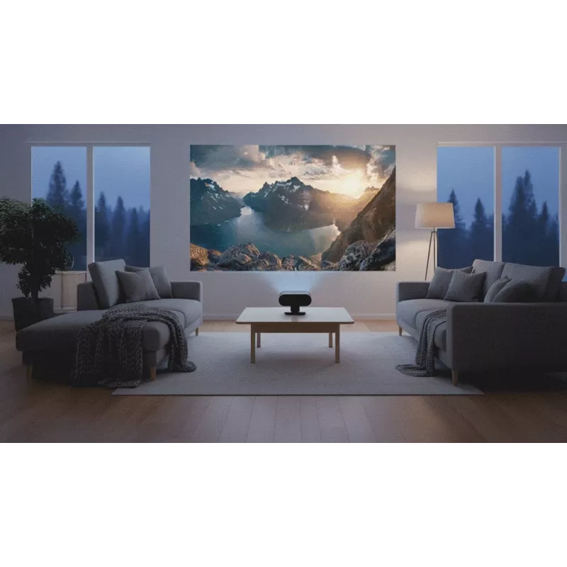 ŠILELIS PB-1 LCD Projector HD 1280x720, 200 ANSI Lumens, LED, HDMI, USB, 3W Speaker