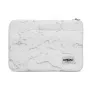 iLike 15-16 Inches Fabric Laptop Bag Marble White