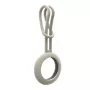 iLike AirTag Silicone Keychain Loop Case White