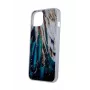 iLike Apple Gold Glam Case for iPhone 14 Pro 6.1 inch with Feathers