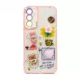 iLike Apple iPhone 13 Epoxy Cartoon Cover Pink
