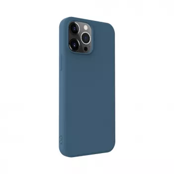 iLike Apple iPhone 13 Pro Max Nano Silicone Case Midnight Blue