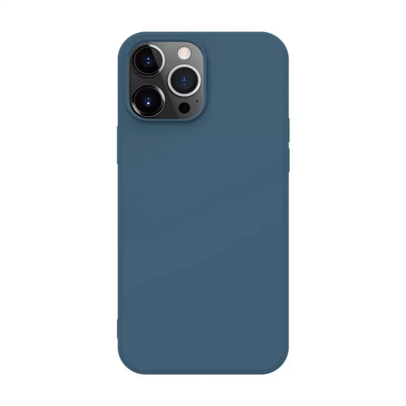 iLike Apple iPhone 14 Pro Max Nano Silicone Case Midnight Blue
