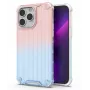 iLike Apple iPhone 14 Pro Max Pink and Blue Armored Case Protect Case
