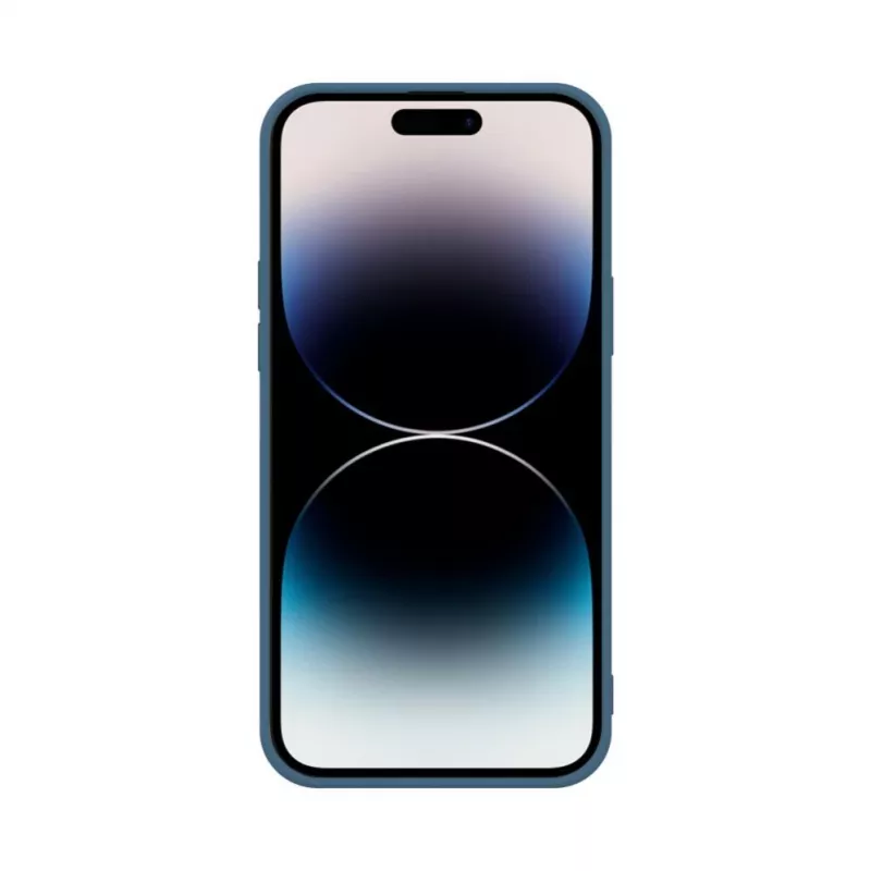 iLike Apple iPhone 14 Pro Nano Silicone Case Midnight Blue