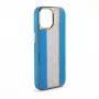 iLike Apple iPhone 15 Pro Max Diamonds and Leather Case Blue