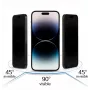 iLike Apple iPhone 16 Tempered Privacy Glass Black