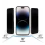 iLike Apple iPhone 17 Pro Tempered Privacy Glass Screen Protector Black