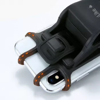 iLike Bike Holder IPH01BK Black - Universal Handlebar Mount for Smartphones 4.0-6.5 inches