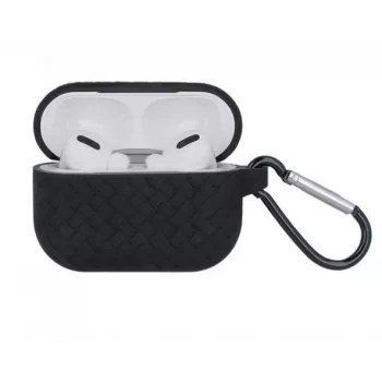 iLike Braided Silicone Case for Apple AirPods Pro - Black