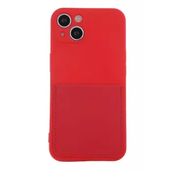 iLike Card Cover Case for Samsung Galaxy A13 4G Red