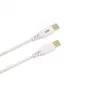 iLike Evelatus Charging Cable USB-C to USB-C CTT01 White 1m