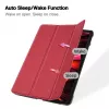 iLike Galaxy Tab A9 / A11 8.7 X110 Tri-Fold Eco-Leather Stand Case Coral Pink