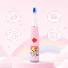 iLike Kids W3 Electric Toothbrush (Battery-Powered) +3 Attachments Pink