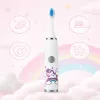 iLike Kids W3 Electric Toothbrush (Battery-Powered) +3 Attachments White
