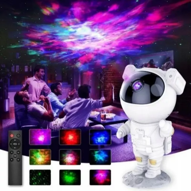 iLike LED Projection Star Light Astronaut SM4 White