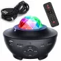 iLike LED Star Projector with 21 Effect Black