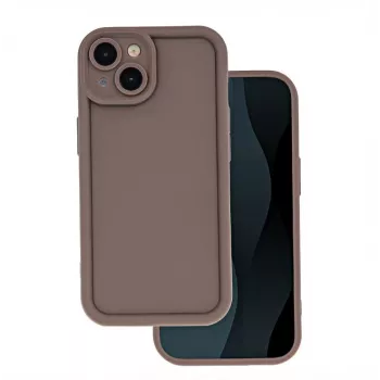 iLike Samsung Galaxy A05S Rim TPU Case Brown