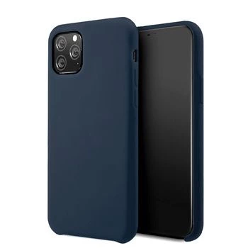 iLike Samsung Galaxy A12 / M12 Silicone Lite Case - Navy Blue