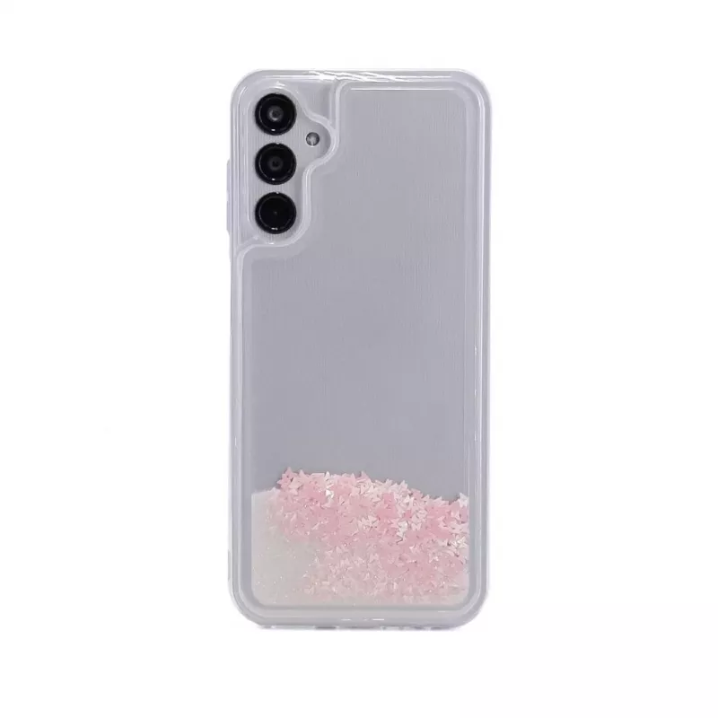 iLike Samsung Galaxy A14 5G Silicone Case Water Glitter Pink
