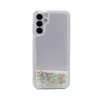 iLike Samsung Galaxy A14 5G Silicone Case Water Glitter Rainbow