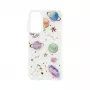 iLike Samsung Galaxy A15 Epoxy Cartoon Cover White