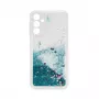 iLike Samsung Galaxy A15 Silicone Case Water Glitter Blue