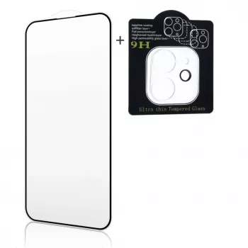 iLike Samsung Galaxy A16 X2 Super Set 2.5D Edge Full face Tempered Glass + Camera Glass