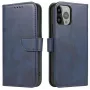iLike Samsung Galaxy A34 5G Flip Wallet Case with Stand Blue
