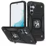 iLike Samsung Galaxy A34 5G Ring Armor Case Black